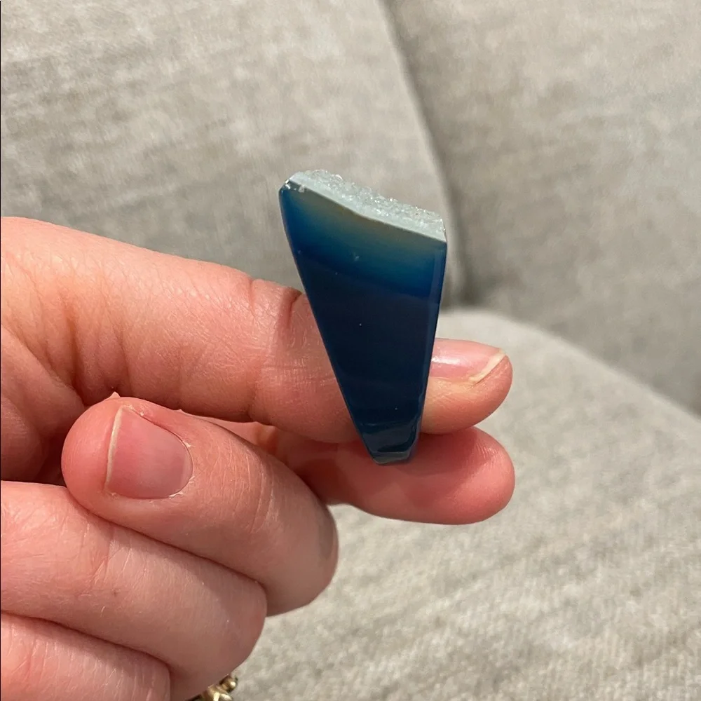 Blue Wearable Tech Ring